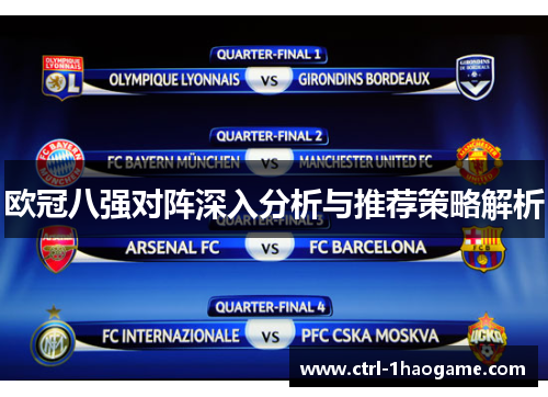 欧冠八强对阵深入分析与推荐策略解析